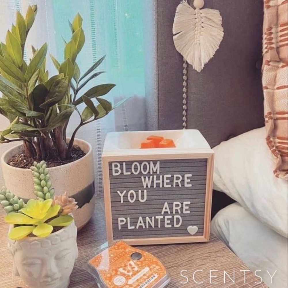 NIB Scentsy Letterboard Warmer